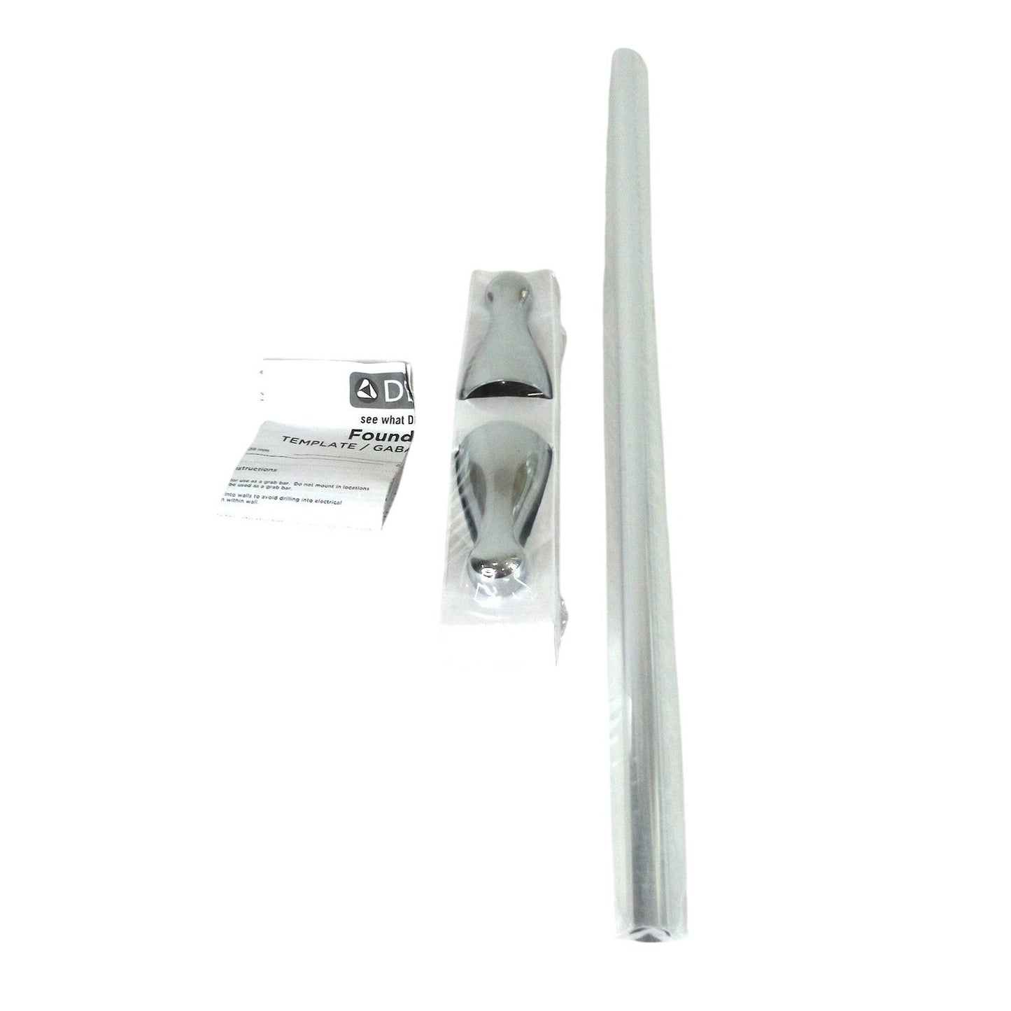Delta Foundations 24" Wall Mount Towel Bar – Polished Chrome – FND24‑PC