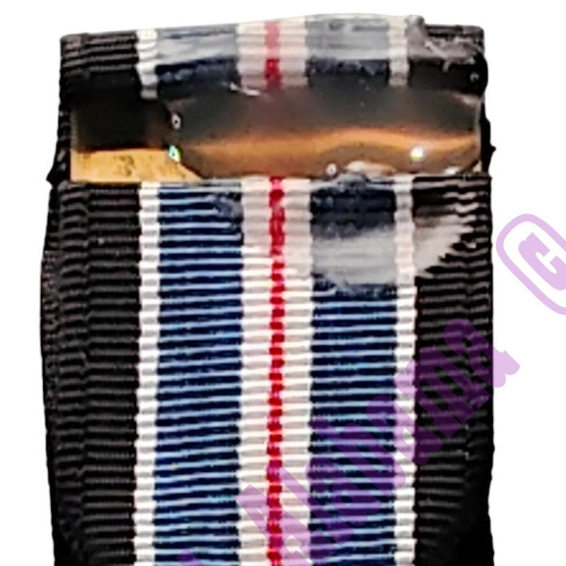 Humane Action Mini Medal (3/4"D) Ribbon (3/4"W) Overall 2-1/4"H
