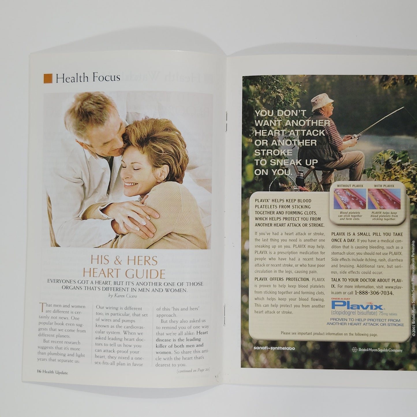 Health Update Winter 2003 – Vol. 2 Issue 1 – Katie Couric Cover – 30 Pages