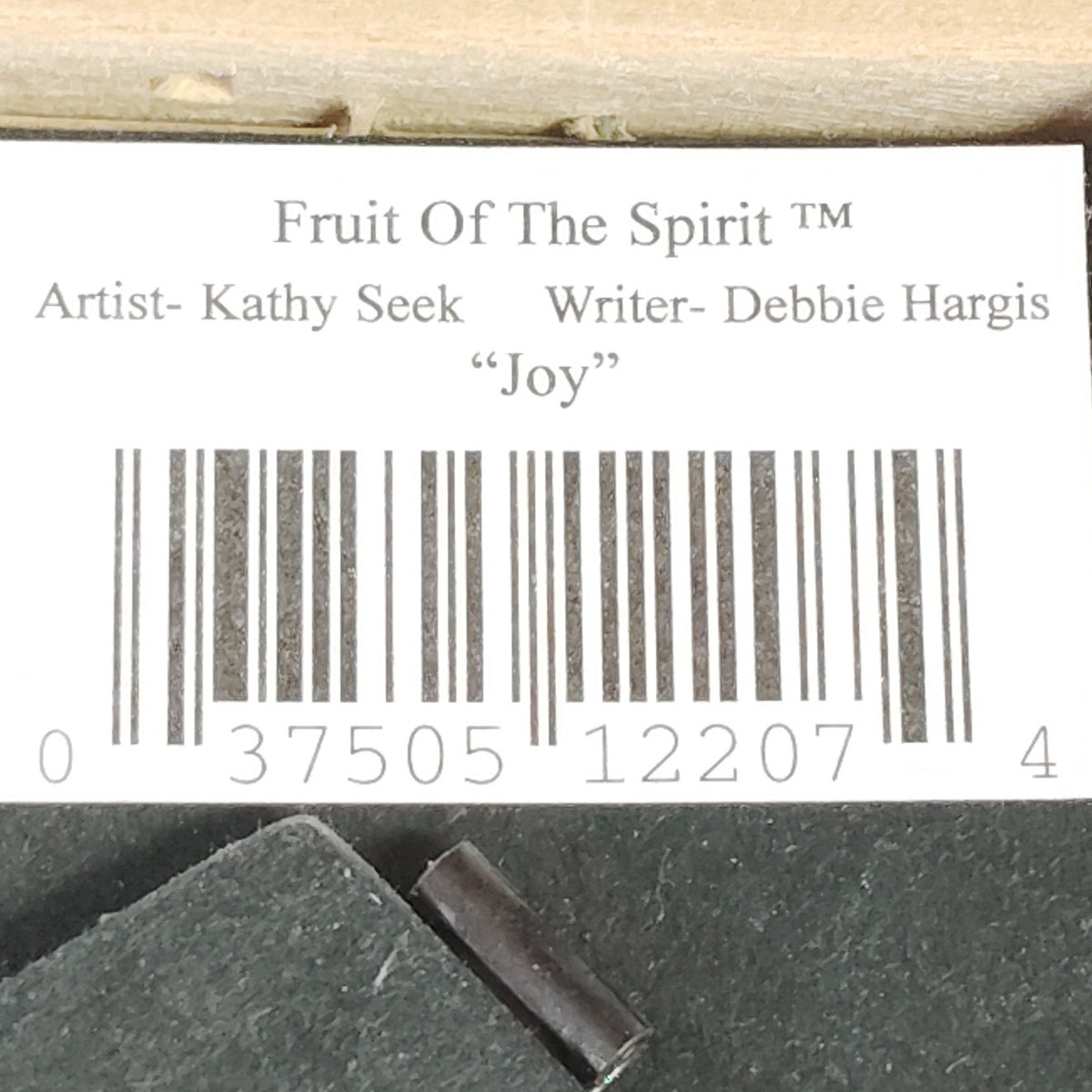 VTG 1995 Heartfelt “Joy” Framed Art Print Fruit of the Spirit Kathy Seek