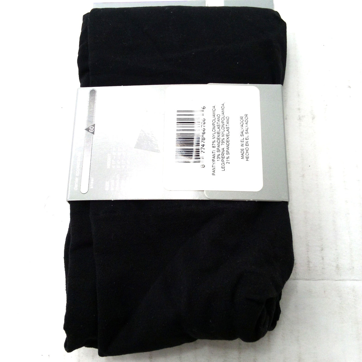 Hanes PowerShapers Shaping Firm Control Opaque Tights Black Medium Q0B990