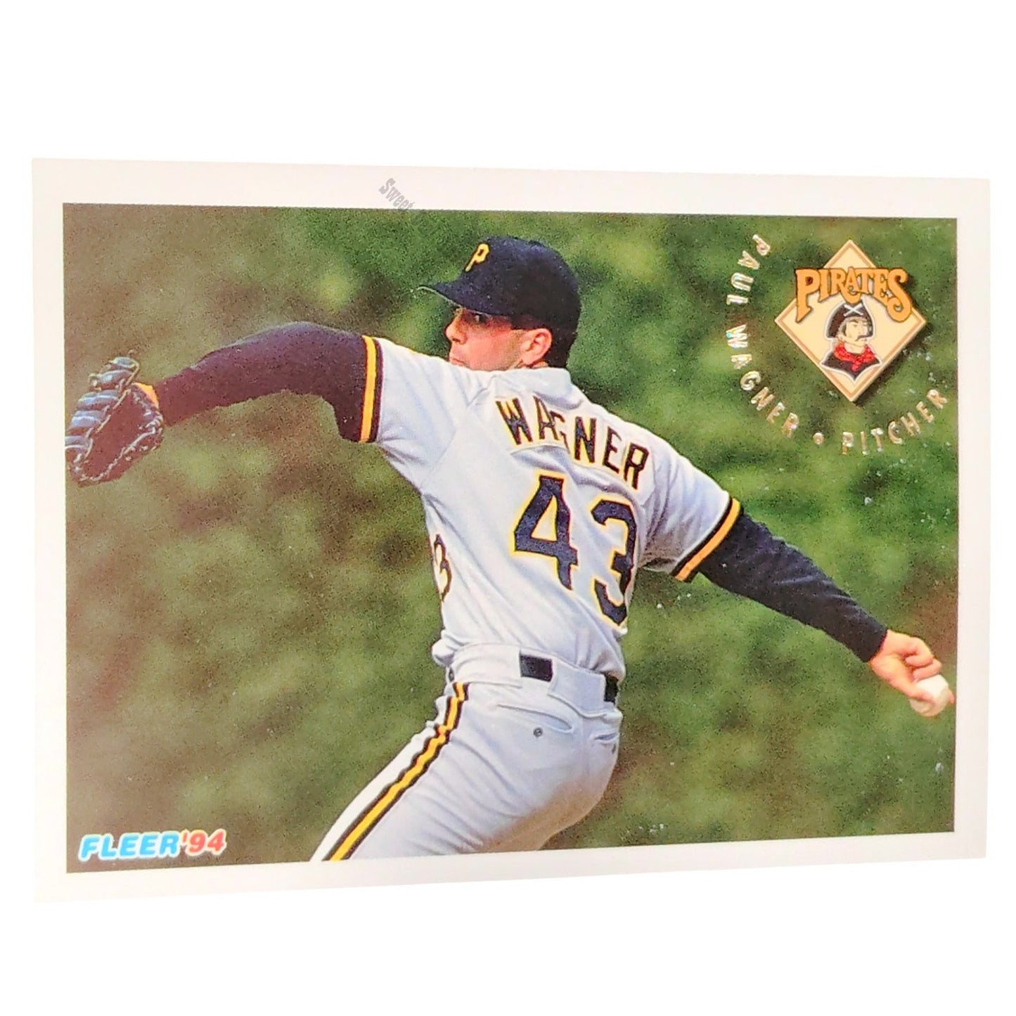 Paul Wagner, Pittsburgh Pirates, #623, 1994 Fleer Baseball Collector's Card