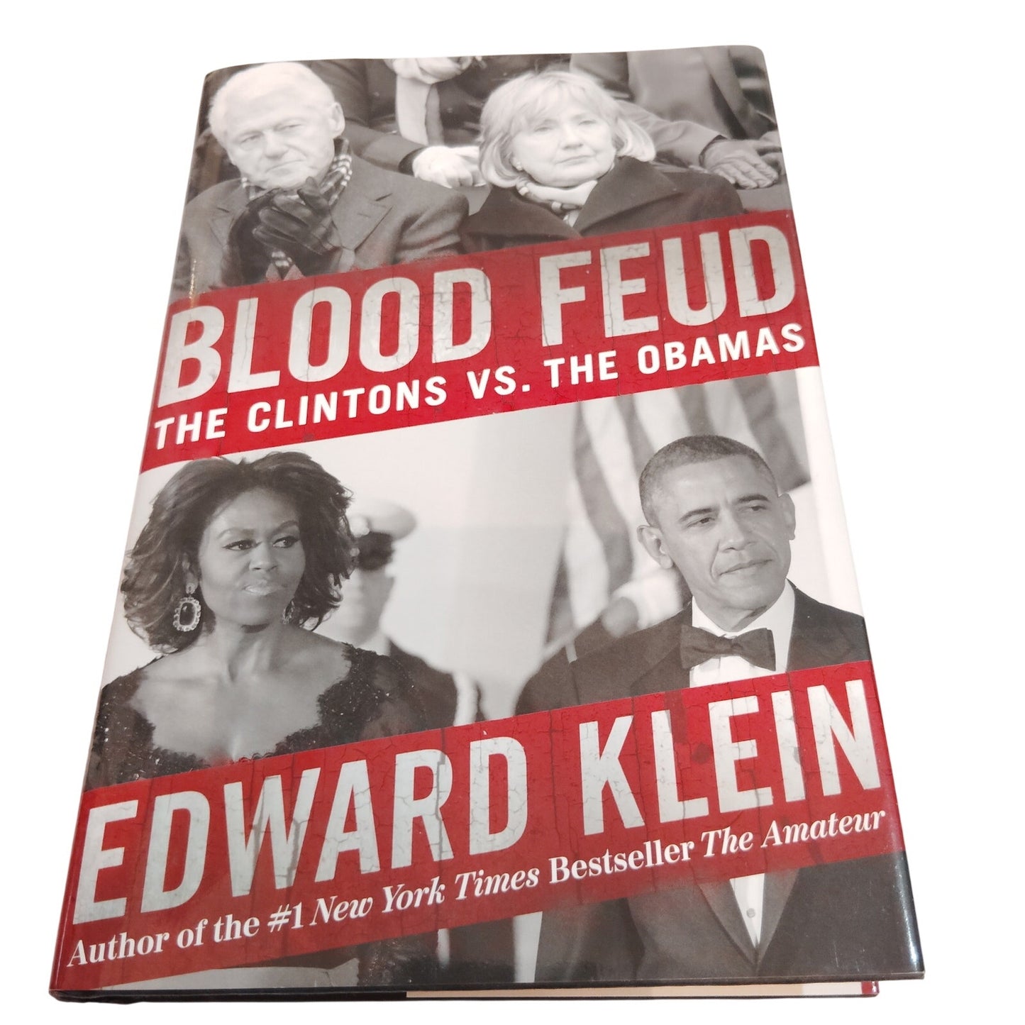Blood Feud Clintons vs Obamas 2009 Hardcover Excellent Cond Underlined Notes LN
