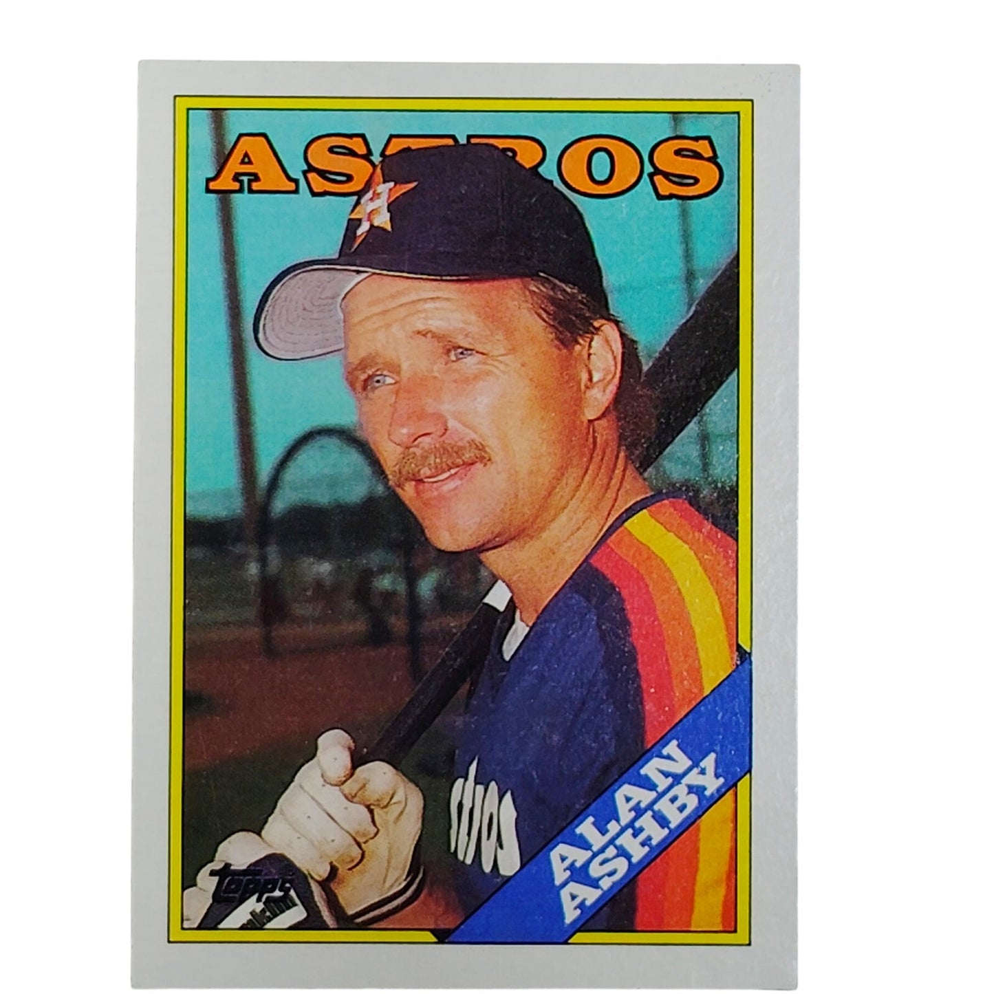 1988 Topps #48 Alan Ashby Houston Astros Catcher - VG/EX