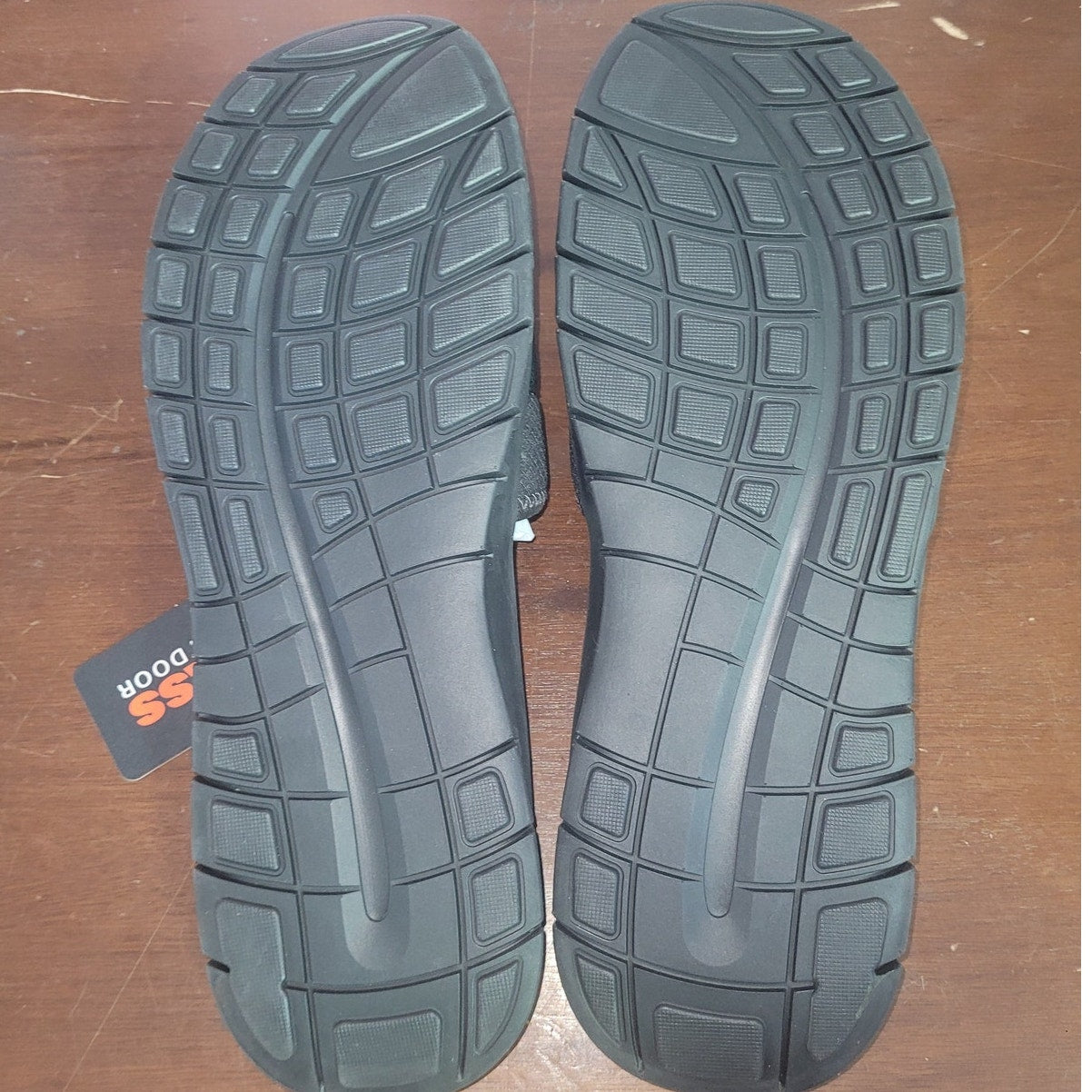 BASS OUTDOOR Men’s TOPO Utility Sandal Boat Shoe – Black, Size 13