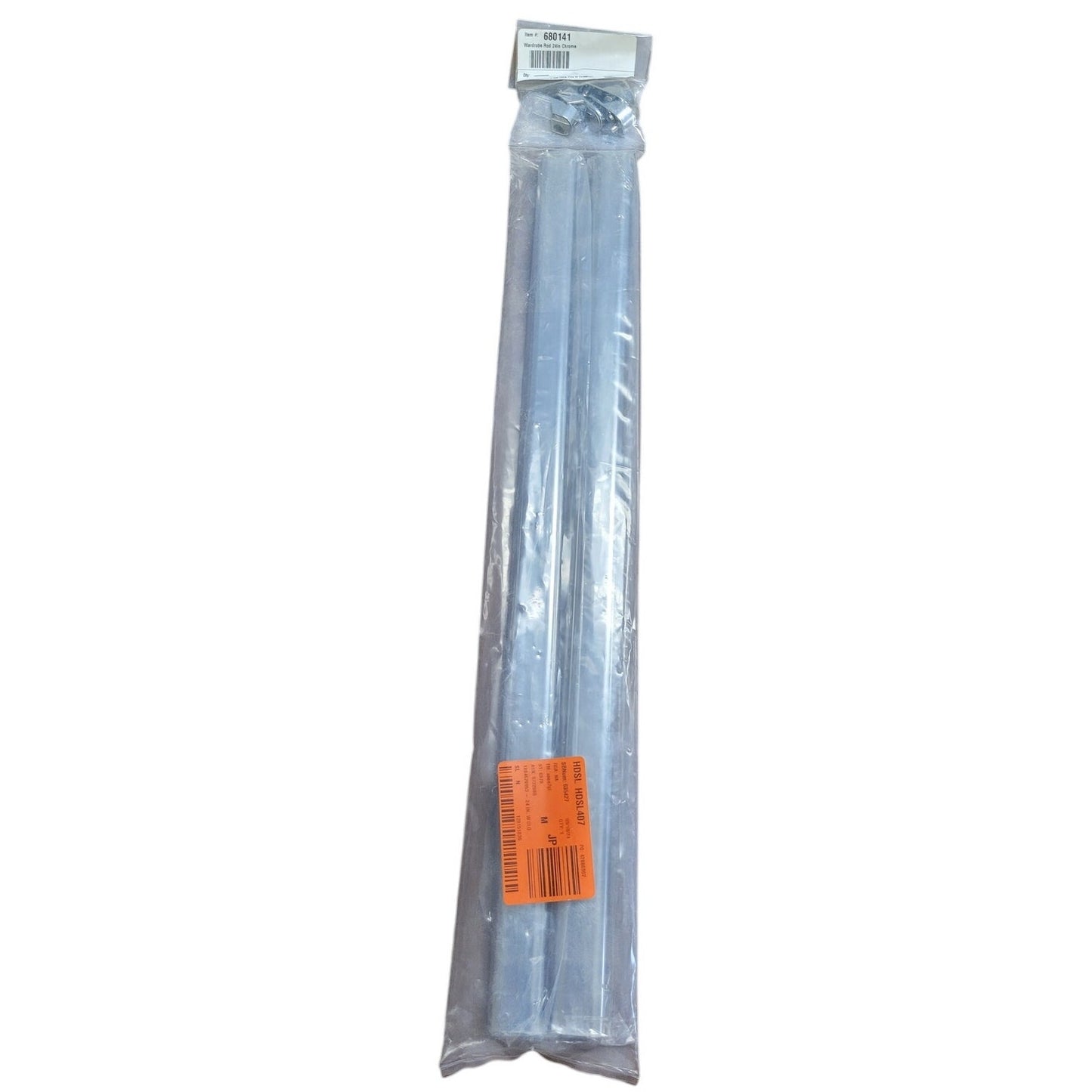 Closet Evolution 24 in. W Closet Rod and Ends (2-Pack)