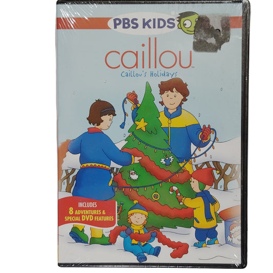 Caillou's Holidays (DVD, 2006) PBS Kids – 8 Winter Adventures + Bonus Features