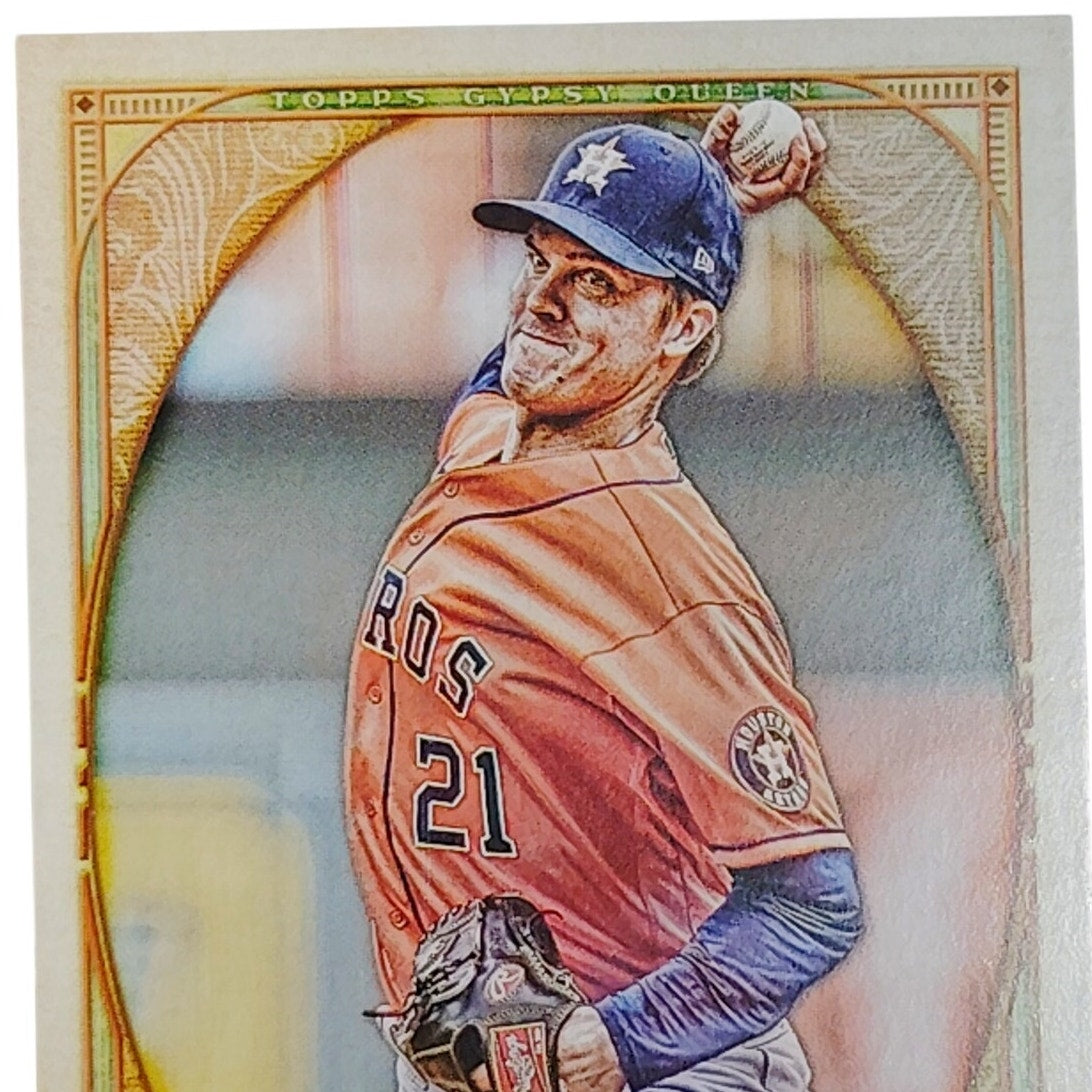 2021 Topps Gypsy Queen #197 Zack Greinke Houston Astros Pitcher - VG/EX
