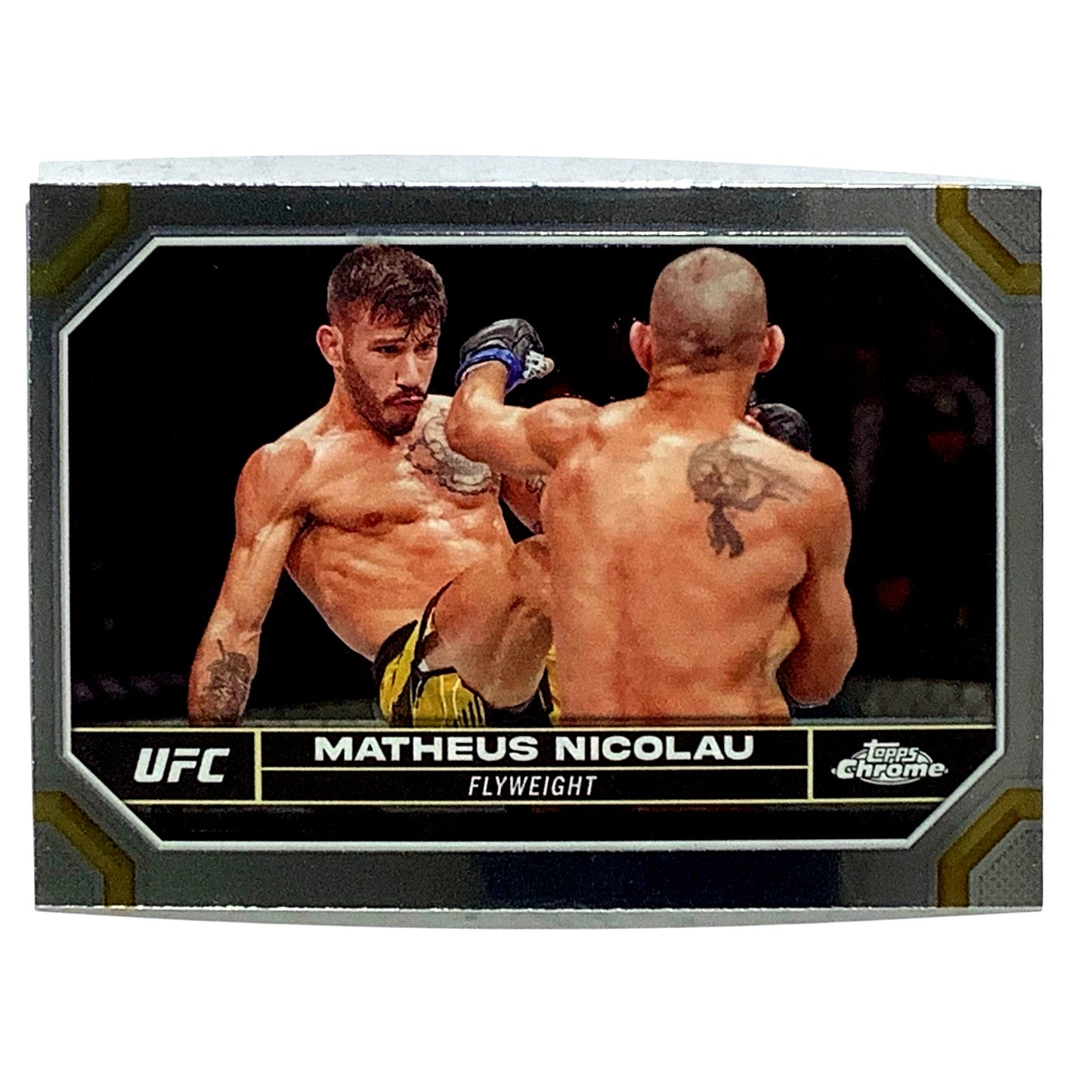 Matheus Nicolau, UFC Flyweight, Card 128, 2024 Topps Chrome UFC, NM+