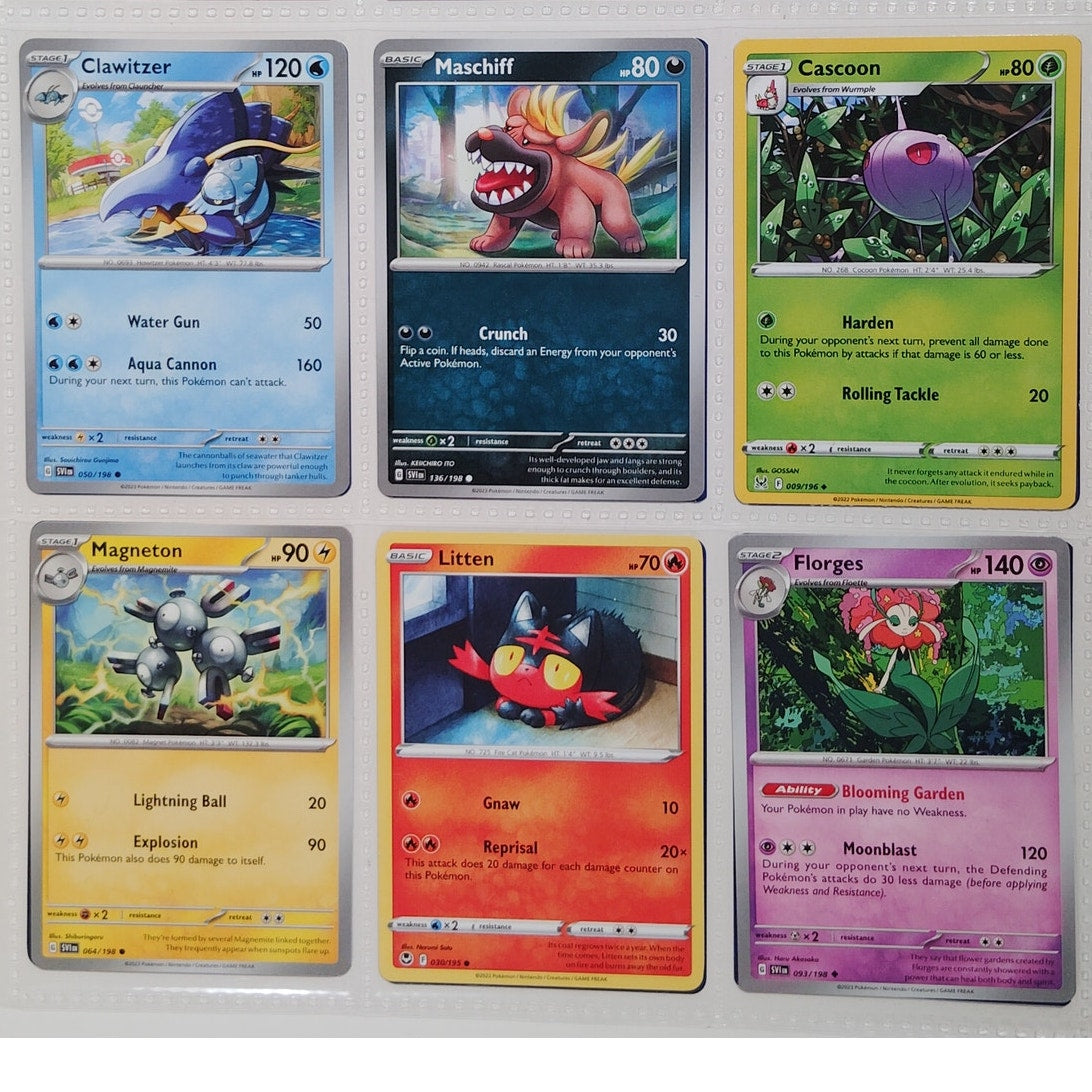 18 Random Pokémon Cards Pictured, Actual Photos Provided