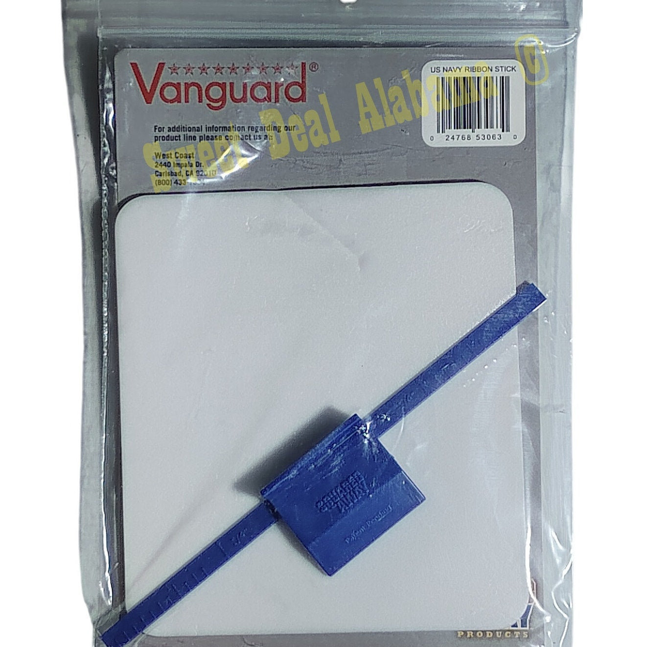 Squared Away US Navy Ribbon Spacer Stick Tool, Centers 1/4" Above Pocket Quickly