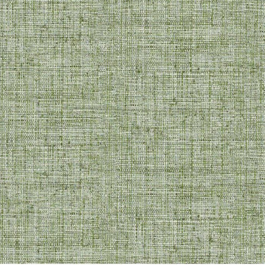 Papyrus Weave Green Paper Peel & Stick Repositionable Wallpaper Roll (45 Sq. Ft)