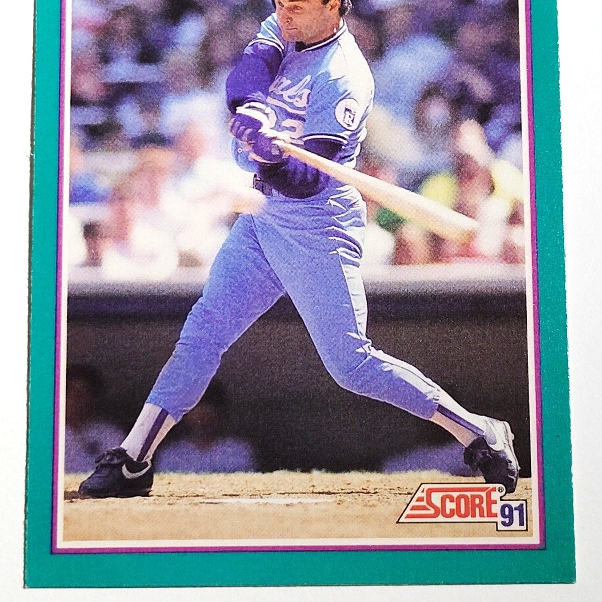 1991 Score Jim Eisenreich #154 Kansas City Royals Outfielder Baseball Card NM