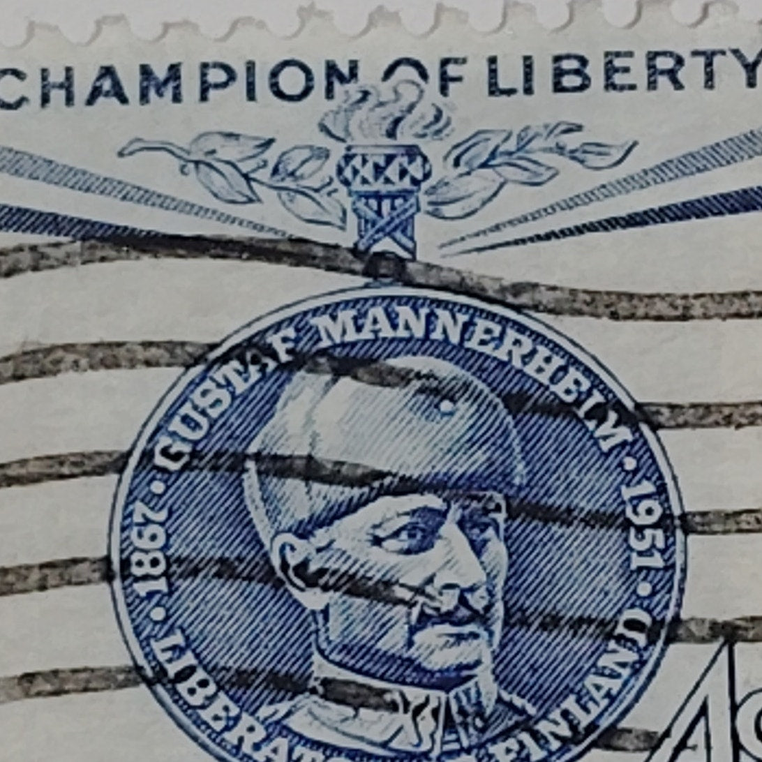 1960 Scott #1165 – 4¢ Carl Gustaf Emil Mannerheim / Champions of Liberty