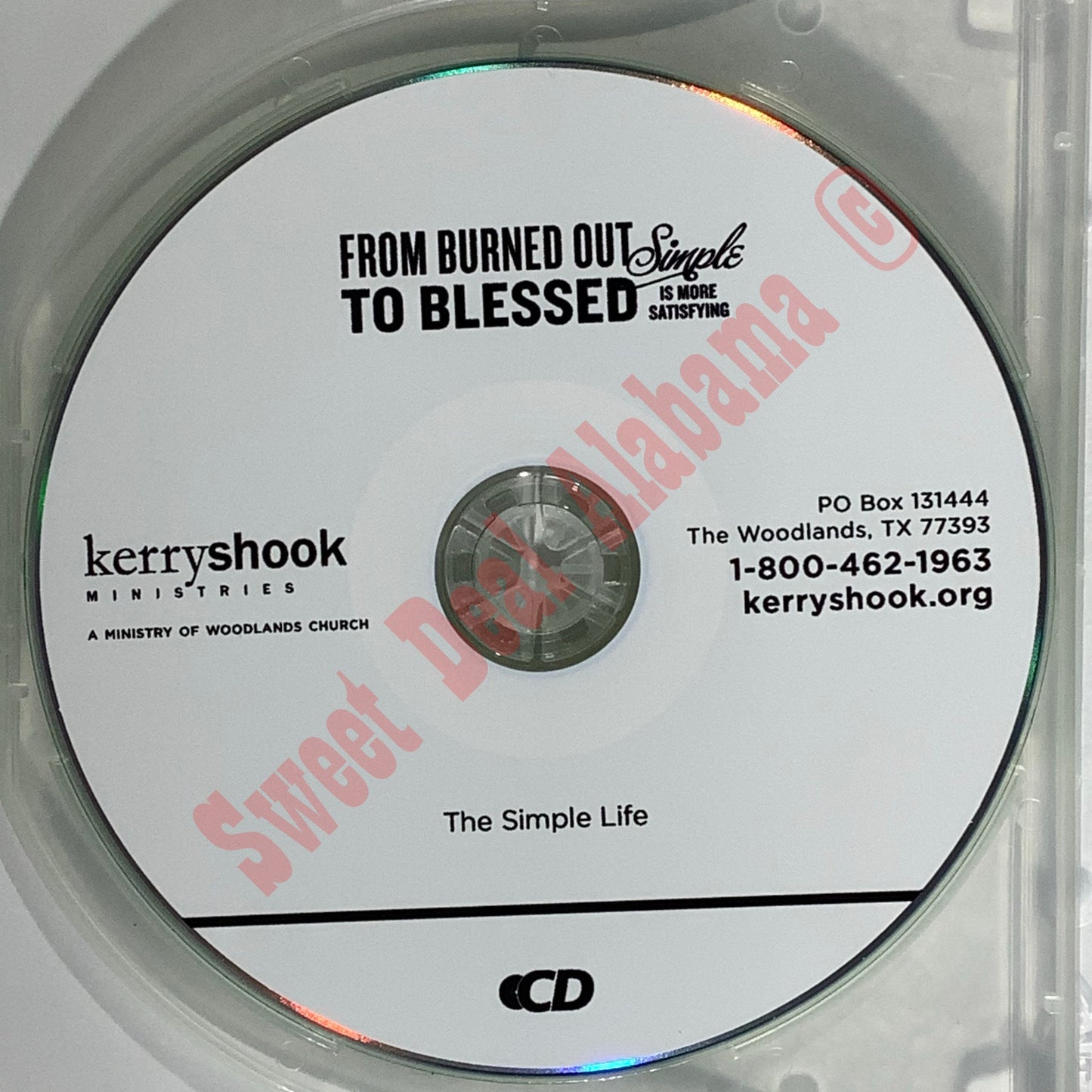 From Burned Out to Blessed, Simple is More Satifying, 3-CDs, Kerry & Chris Shook