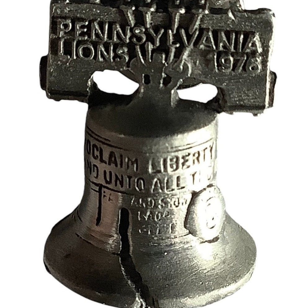 1976 Lions Club International, Pennsylvania Liberty Bell Lapel Pin