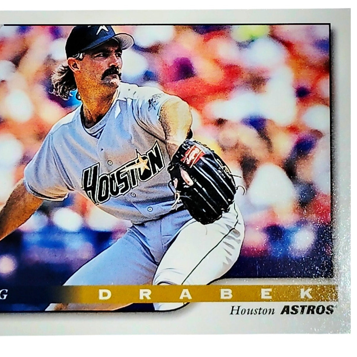 1996 Pinnacle Score Doug Drabek Card #109 Houston Astros P VG/EX
