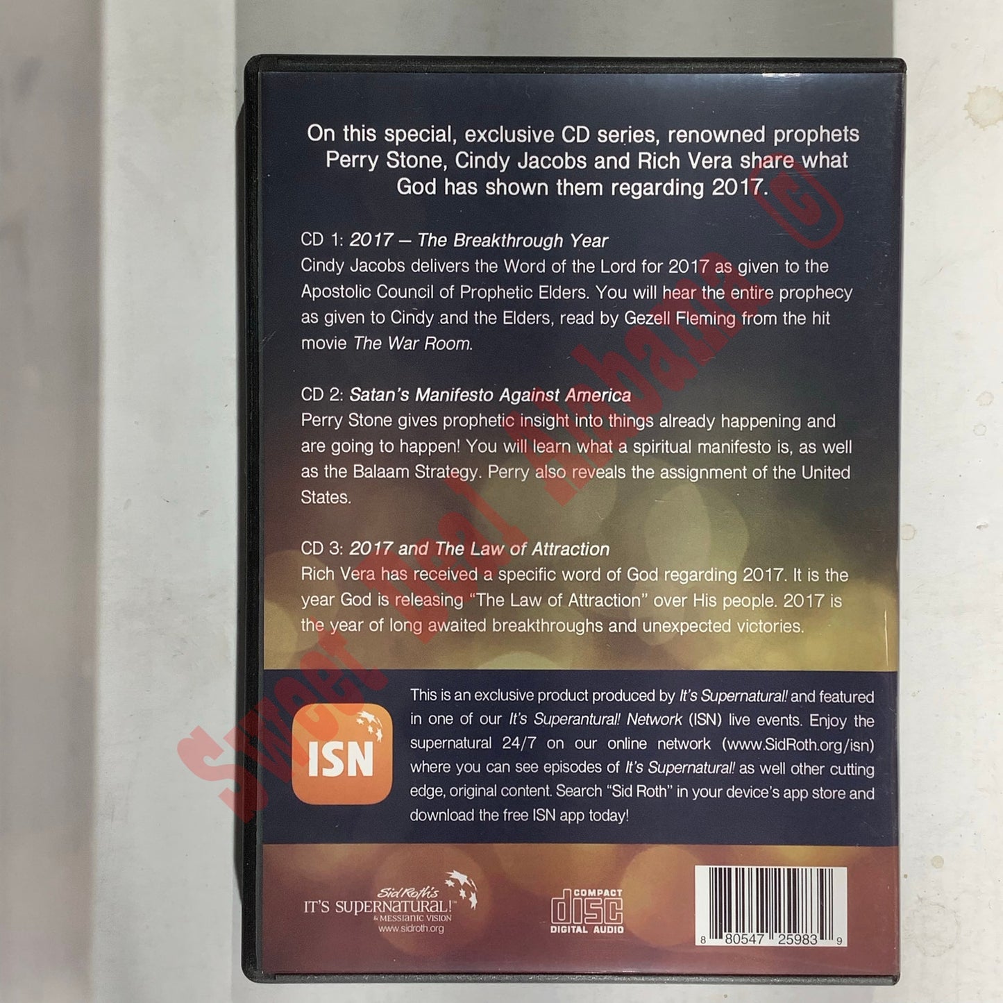 2017 Prophetic Outlook, 3-CD Audio Set, Perry Stone, Cindy Jacobs, and Rich Vera