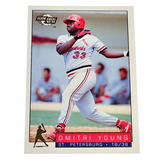 Dmitri Young, St. Petersburg Cardinals, #276, 93-94 Fleer Excel Minor Leagues
