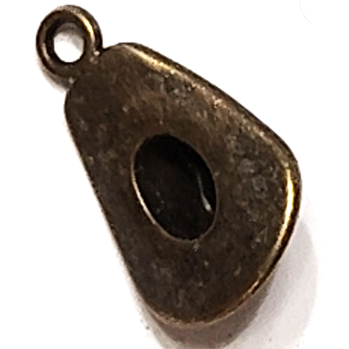 Cowboy Hat Charm Patinated Antiqued Gold‑Tone Detailed Design 3/4" Pendant