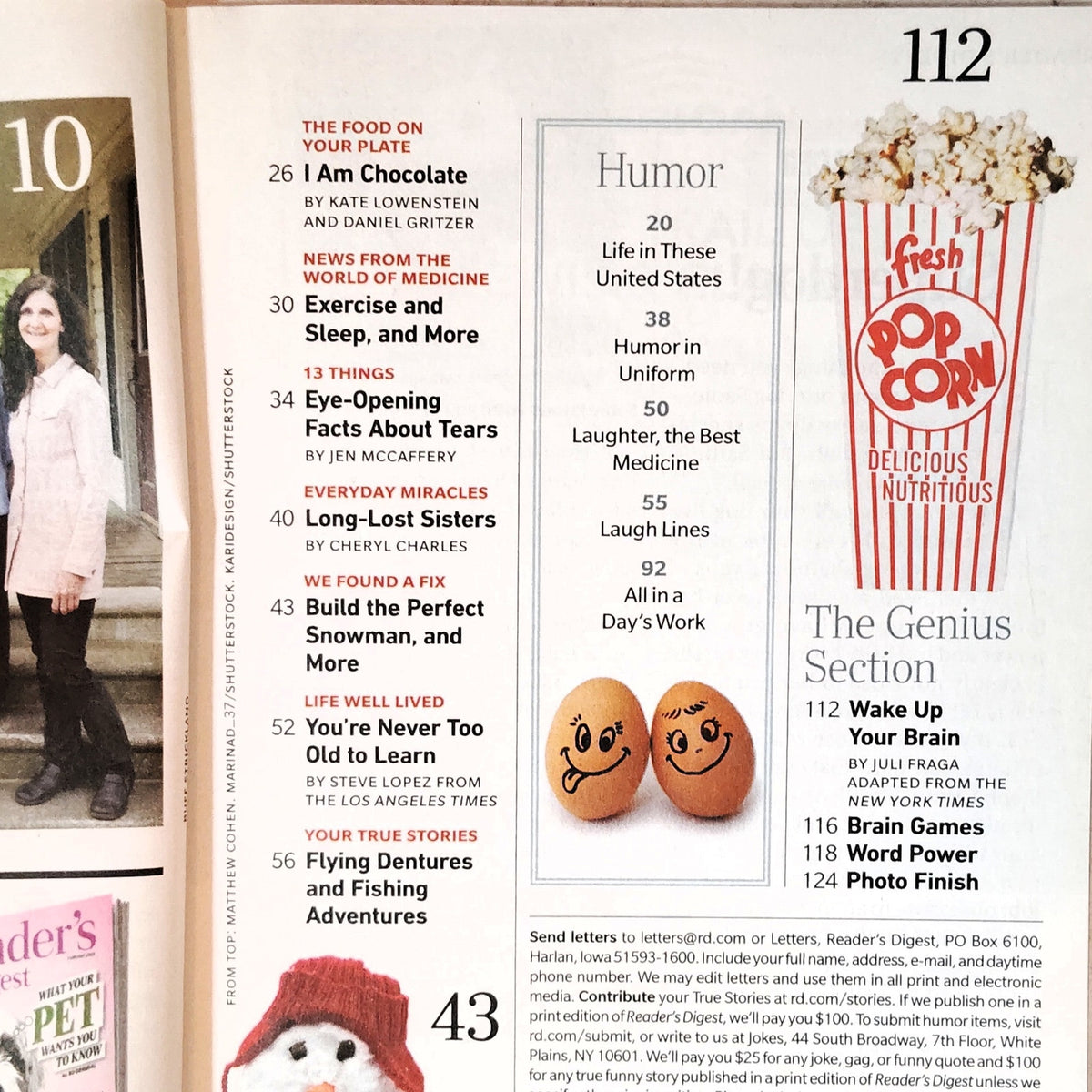 Reader's Digest February 2020 What Your Pet Wants You to Know Back Issue
