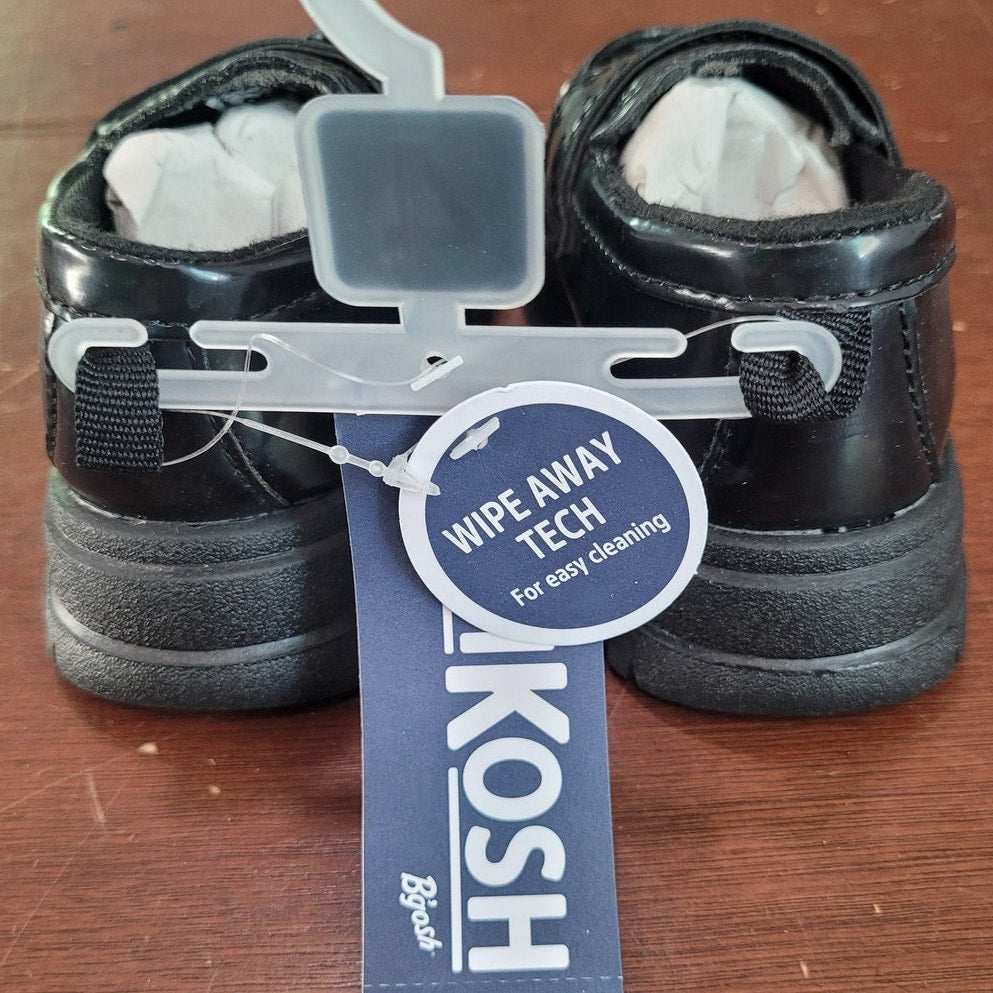 OshKosh B'Gosh Julia Toddler Unisex Black Loafer – Slip-On, Size 4T