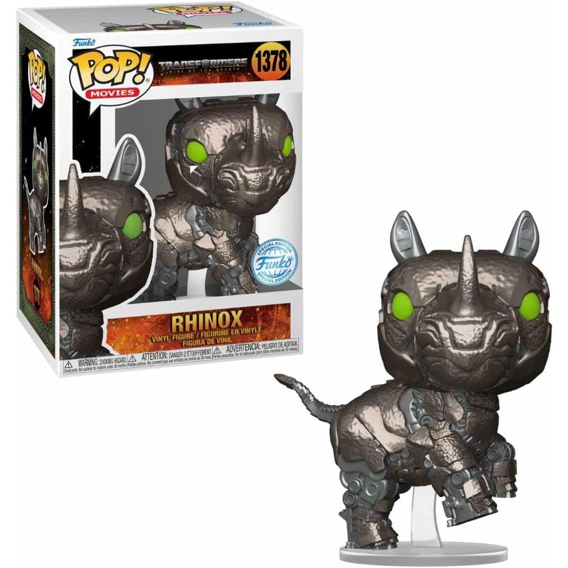 Funko Pop! Transformers: Rise of the Beasts Rhinox (US Exclusive) – Vinyl Figure