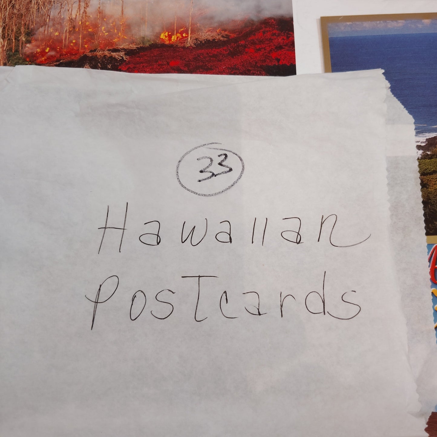 Vintage 2008 Hawaii Postcard Collection & Souvenir Postcard Book - 33 Unique Pcs