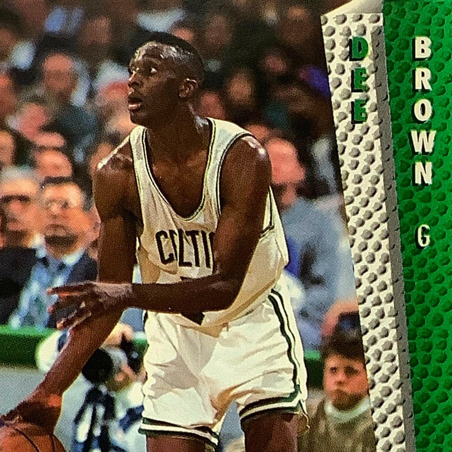 Dee Brown (G), Card #12, Boston Celtics, 1992-93 Fleer NBA