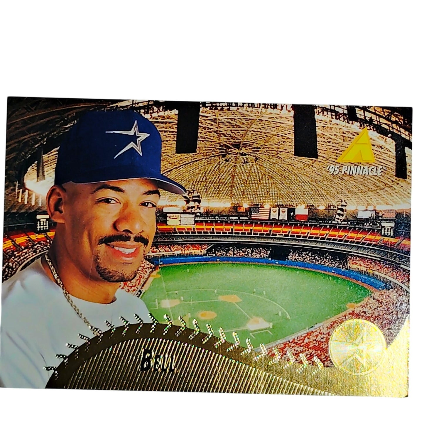 1995 Pinnacle Derek Bell Card #362 Houston Astros OF VG/EX