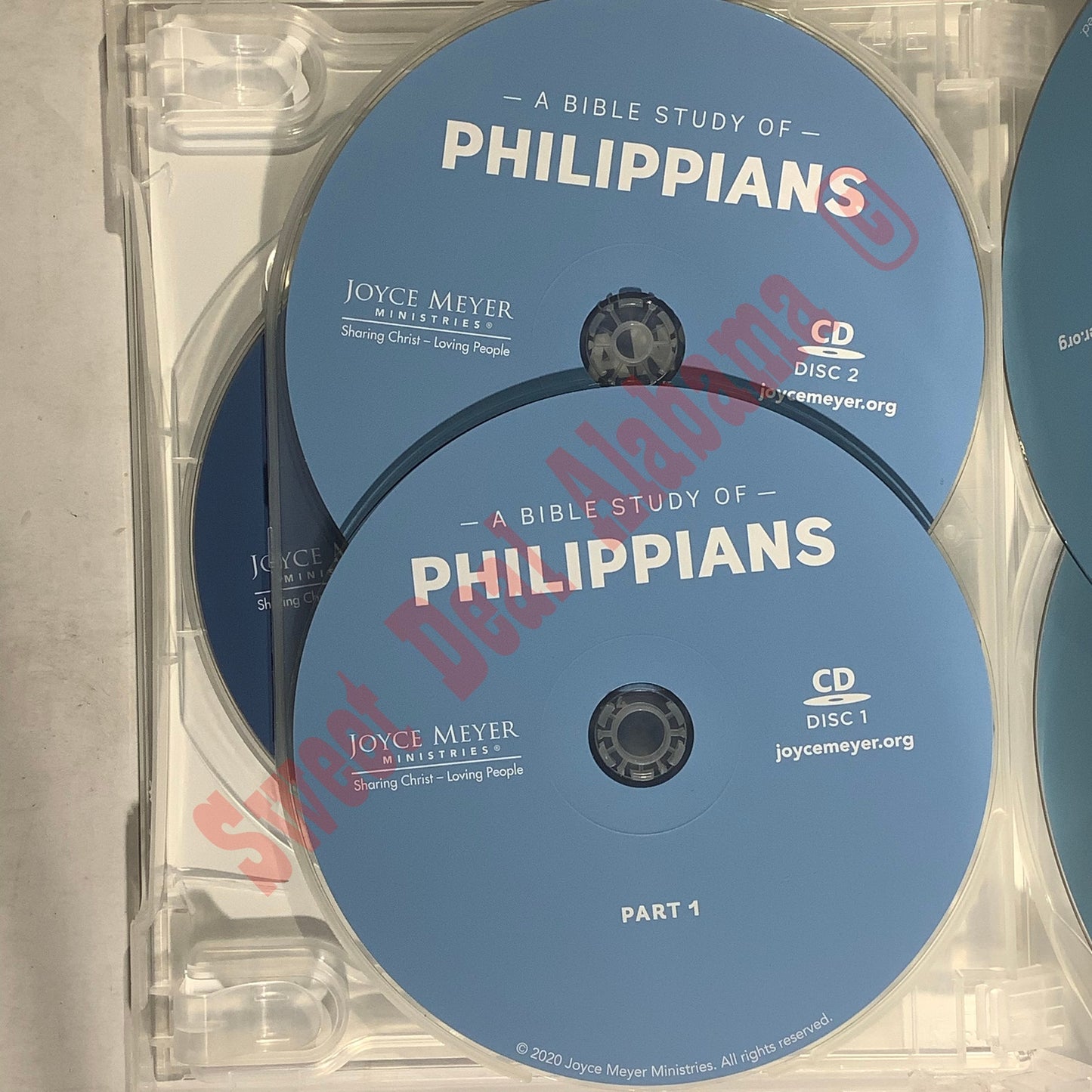 A Bible Study of Philippians, 4-CDs / 1-DVD Set, Joyce Meyer, Teaching Plan