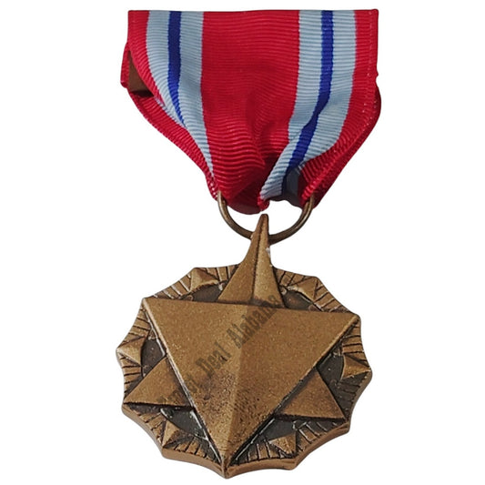 Air Force Combat Readiness Medal Pinback, 1-5/16"D x 3"H Overall
