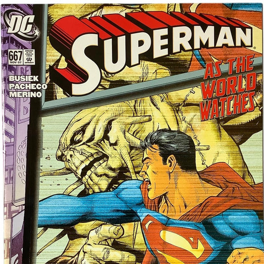 DC Comics, Superman #667, Nov 2007, NM 9.4