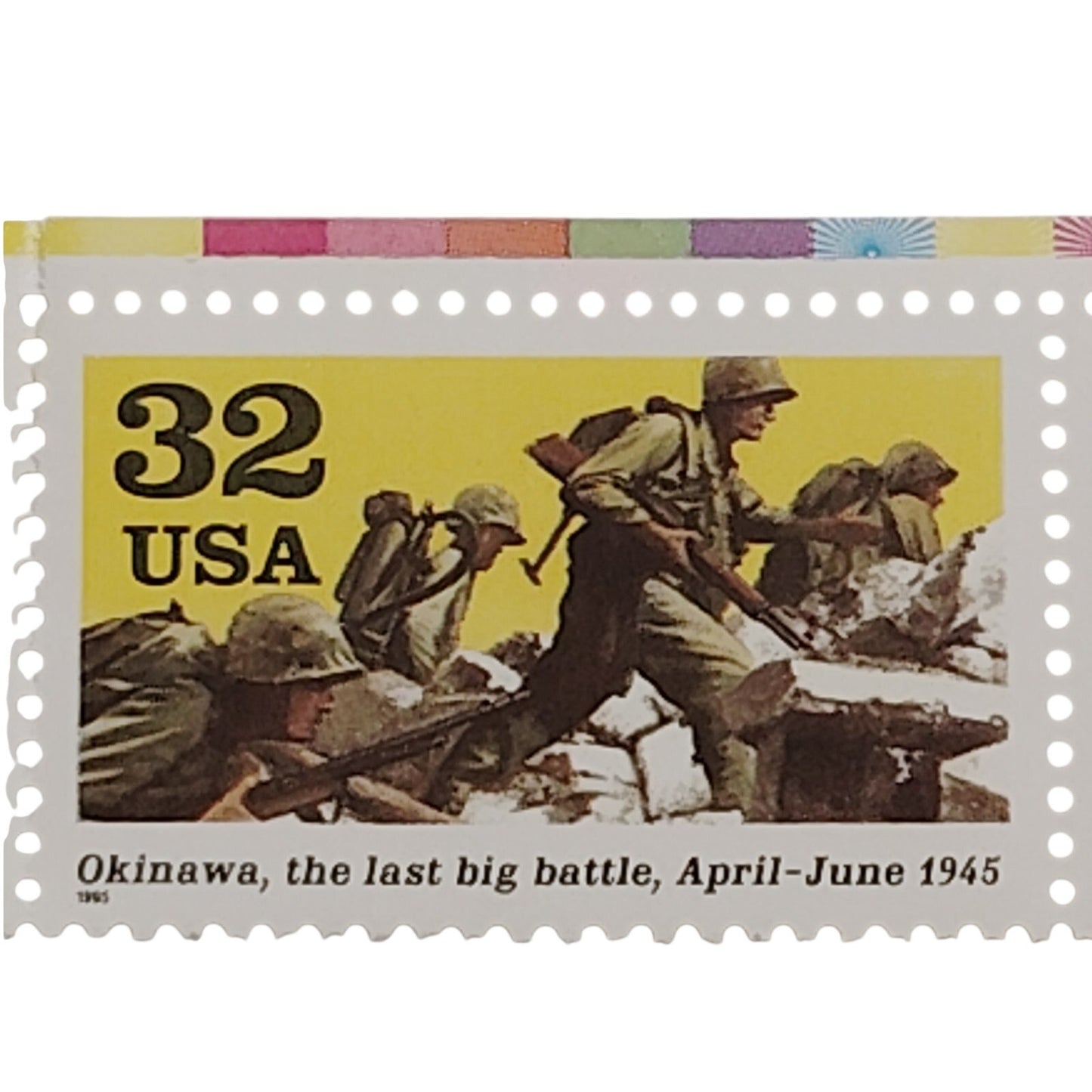 Strip of 5 – 1995 USA 32¢ WWII 50th Anniversary MNH