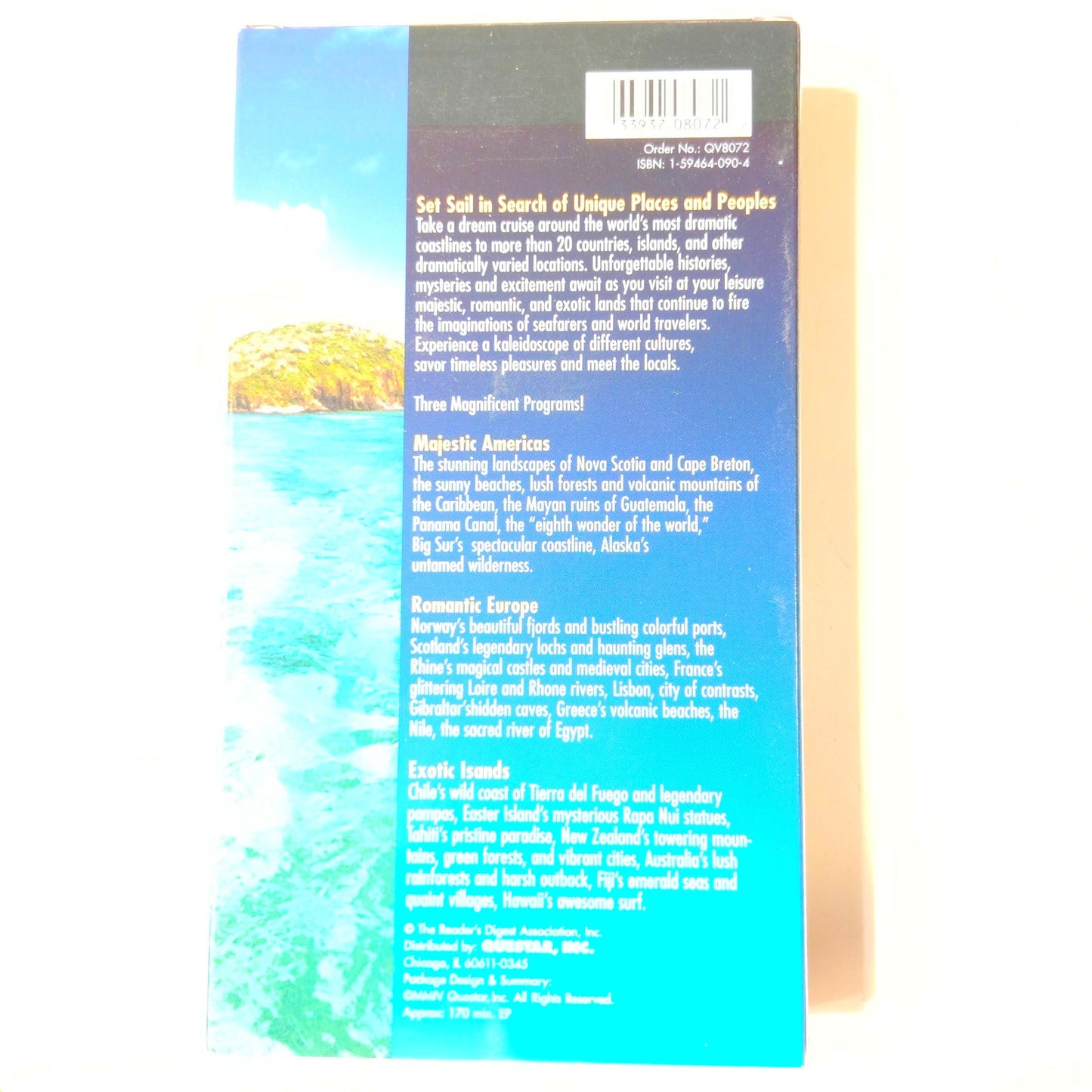 Scenic Cruises of the World VHS 2004 Reader’s Digest 3‑Program Set