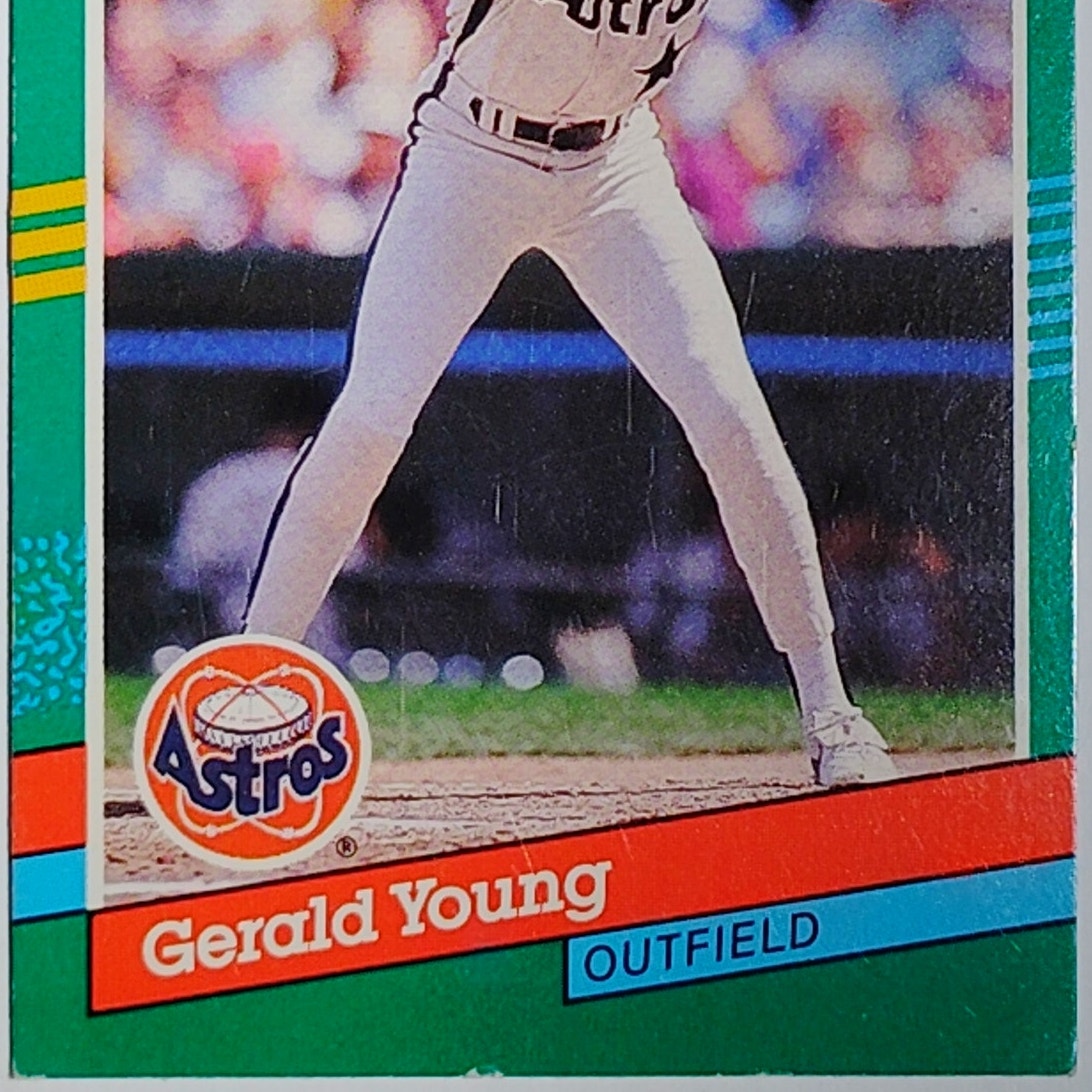 1991 Donruss #689 Gerald Young Houston Astros Outfielder - VG/EX