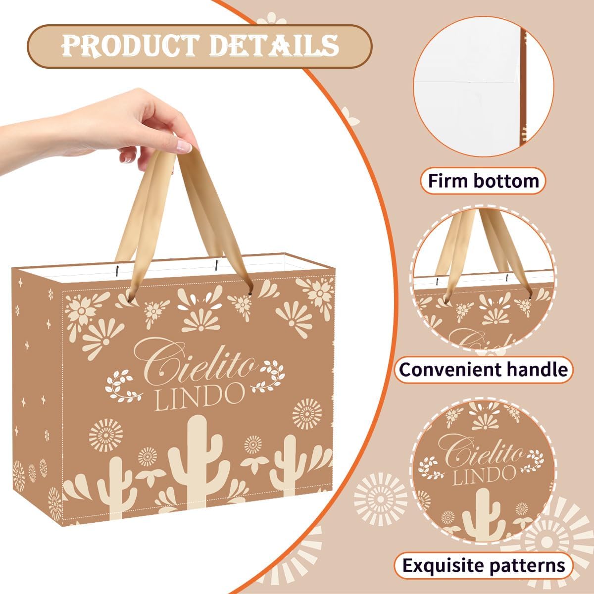 Cielito Lindo Gift Bag Set Baby Shower Birthday Fiesta Mexican Party Decorations