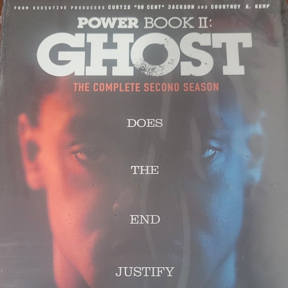 Power Book II Ghost Season 2 DVD  Drama Crime Series Tariq Rainey Jr MJ Blige