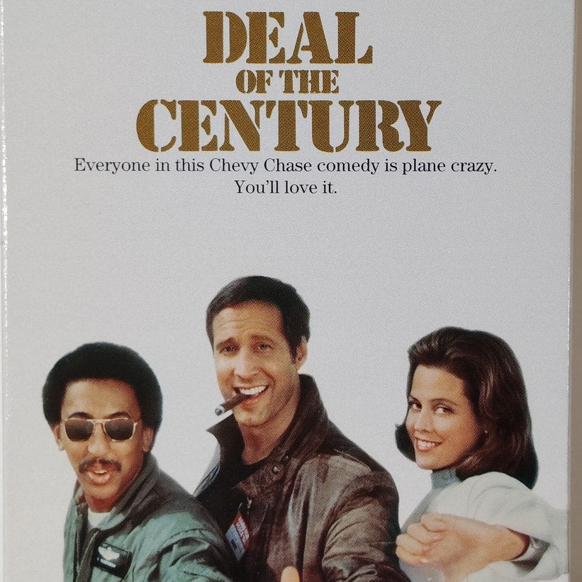 Deal of the Century VHS 1998 Chevy Chase Sigourney Weaver Warner Comedy