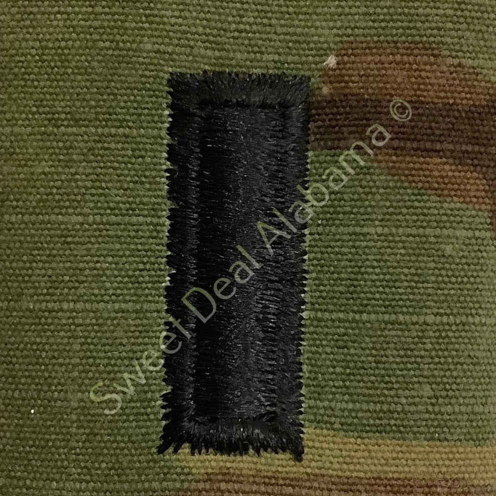 U.S. Army 1st Lieutenant (O-2) OCP Rank Slip-On Insignia, Multi-Camo, 2" x 1.75"