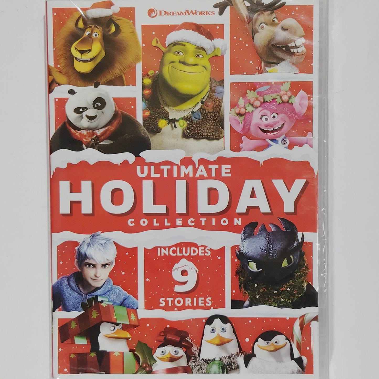 Ultimate Holiday Collection (DVD, 2019) 9 Animated Shorts w/ Shrek & Trolls, NIP