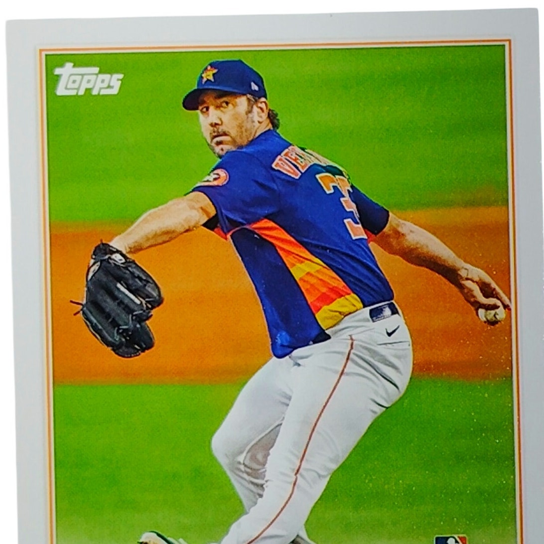 2022 Topps Opening Day #103 Justin Verlander Houston Astros Pitcher - VG/EX