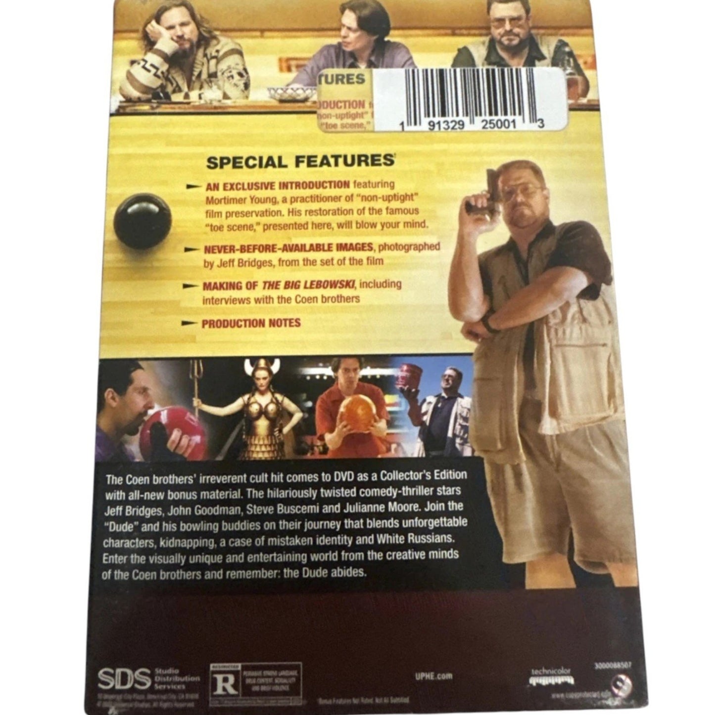 The Big Lebowski (1998) [DVD -2021] Jeff Bridges John Goodman Joel Coen