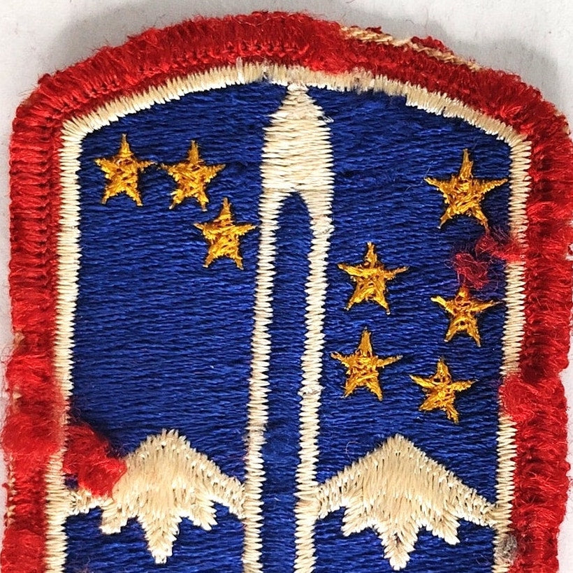 US Army 172nd Infantry Brigade Arctic SSI Patch Novelty 3" × 2" Sew‑On Vintage