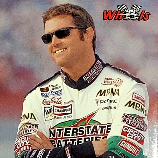 Bobby Labonte Interstate Batteries, Card 17, 1999 Wheels NASCAR Winston Cup, NM+