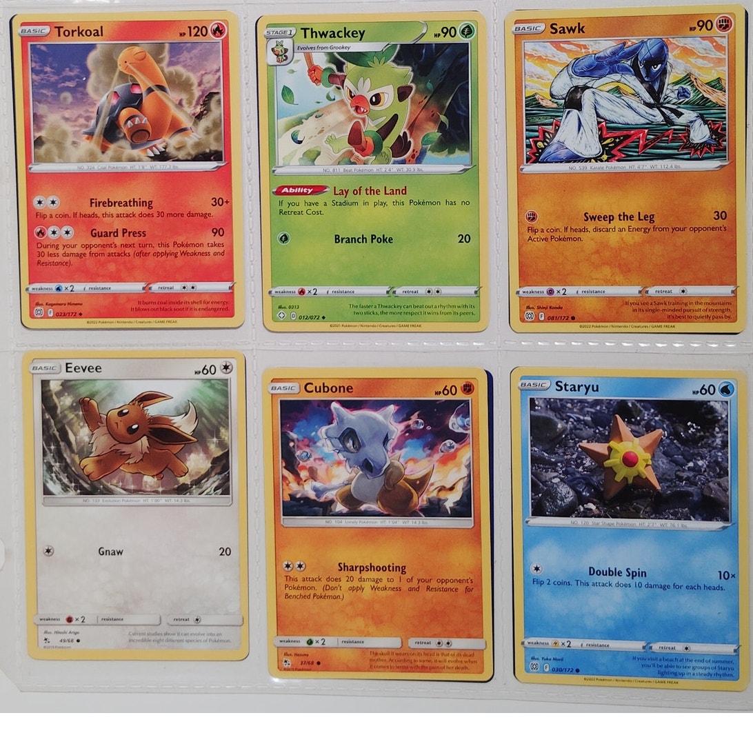 18 Random Pokémon Cards Pictured, Actual Photos Provided