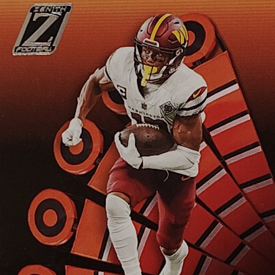 Terry McLaurin, Washington Commanders, NFL 2022 Panini-Zenith Card 25, EX/NM