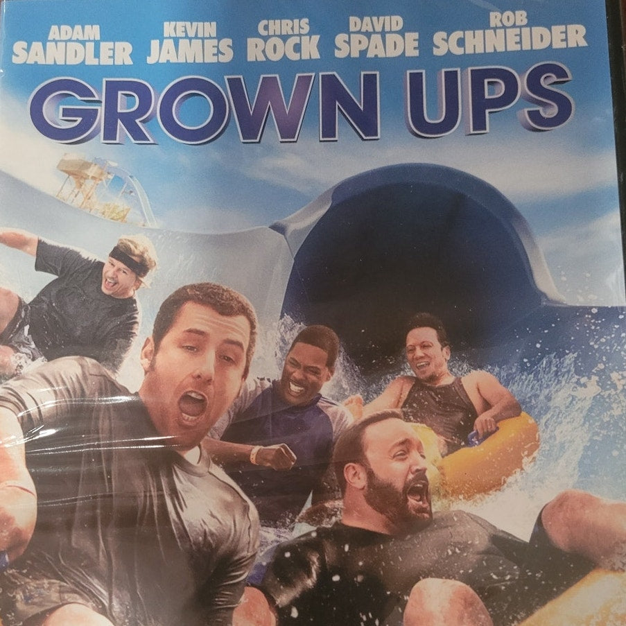 Grown Ups DVD 2010 Adam Sandler Kevin James Chris Rock David Spade Family Comedy
