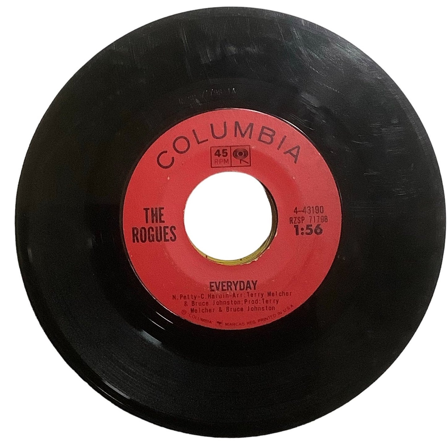 The Rogues – Everyday / Roger's Reef, 1965 Columbia Records, No.4-43190, 45 RPM