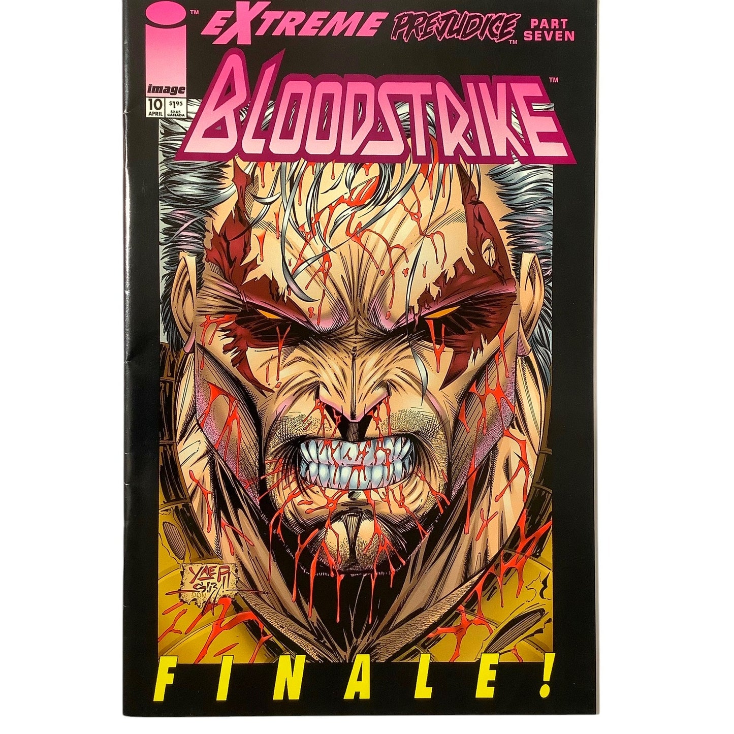 Bloodstrike #10, Finale! Part 7, Apr 1994, NM 9.4, Image Comics